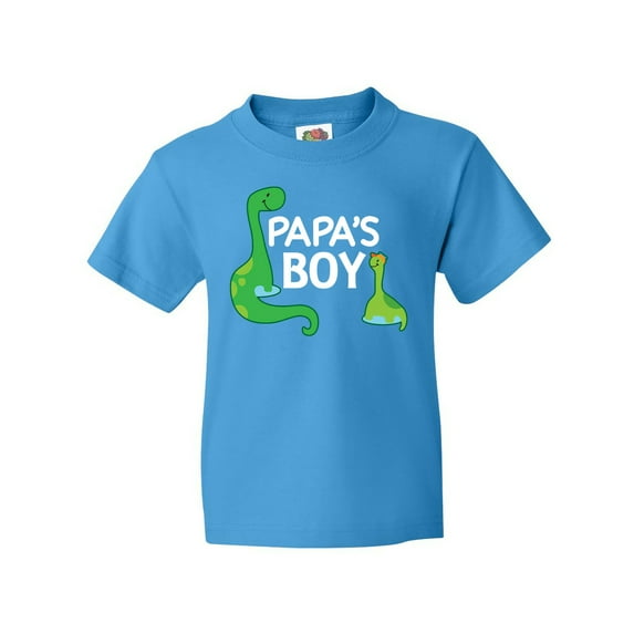 Inktastic Papa's Boy Grandson Youth T-Shirt