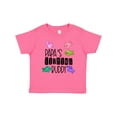 thumbnail image 1 of Inktastic Papa's Fishing Buddy with Colorful Fish Boys or Girls Baby T-Shirt, 1 of 5