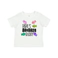 thumbnail image 1 of Inktastic Papa's Fishing Buddy with Colorful Fish Boys or Girls Baby T-Shirt, 1 of 5