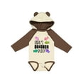 thumbnail image 1 of Inktastic Papa's Fishing Buddy with Colorful Fish Boys or Girls Long Sleeve Baby Bodysuit, 1 of 5