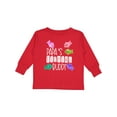 thumbnail image 1 of Inktastic Papa's Fishing Buddy with Colorful Fish Boys or Girls Long Sleeve Toddler T-Shirt, 1 of 5