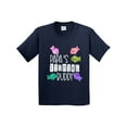 thumbnail image 1 of Inktastic Papa's Fishing Buddy with Colorful Fish Youth T-Shirt, 1 of 5