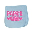 thumbnail image 1 of Inktastic Papa's Girl Baby Burp Cloth, 1 of 3