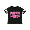 thumbnail image 1 of Inktastic Papa's Girl Girls Toddler T-Shirt, 1 of 5