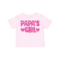 thumbnail image 1 of Inktastic Papa's Girl Girls Toddler T-Shirt, 1 of 5