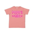 thumbnail image 1 of Inktastic Papa's Girl Girls Toddler T-Shirt, 1 of 5