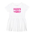 thumbnail image 1 of Inktastic Papa's Girl Girls Baby Dress, 1 of 5