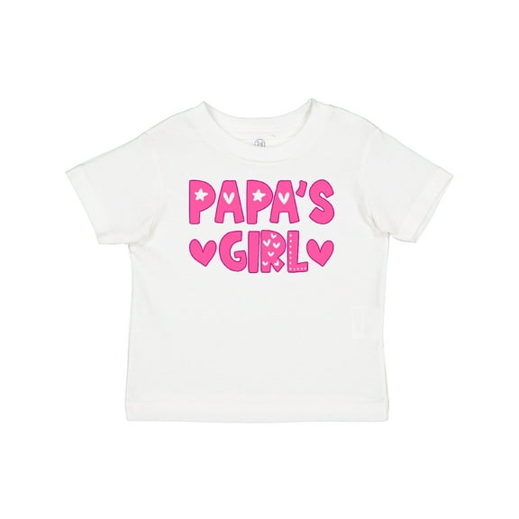 Inktastic Papa's Girl Girls Baby T-Shirt