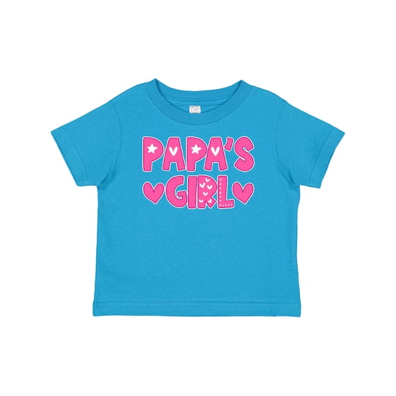 Inktastic Papa's Girl Girls Baby T-Shirt