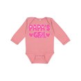 thumbnail image 1 of Inktastic Papa's Girl Girls Long Sleeve Baby Bodysuit, 1 of 5
