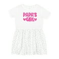 thumbnail image 1 of Inktastic Papa's Girl Girls Toddler Dress, 1 of 5