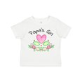 thumbnail image 1 of Inktastic Papa's Girl Heart Flowers Girls Toddler T-Shirt, 1 of 5