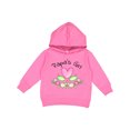 thumbnail image 1 of Inktastic Papa's Girl Heart Flowers Toddler Hoodie, 1 of 4