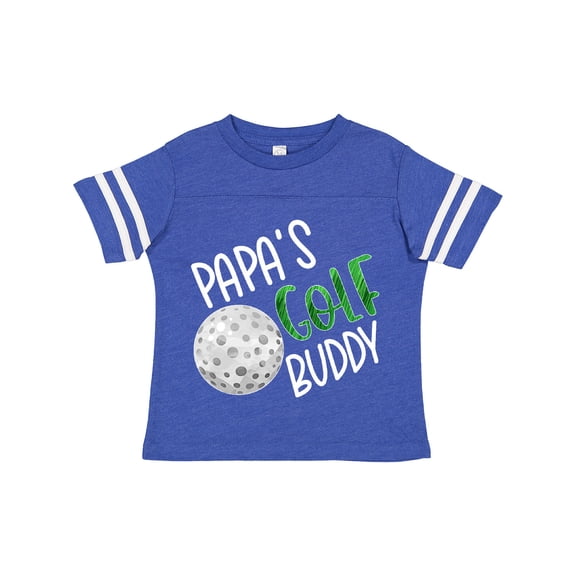 Inktastic Papa's Golf Buddy with Golf Ball Boys or Girls Toddler T-Shirt