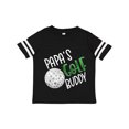 thumbnail image 1 of Inktastic Papa's Golf Buddy with Golf Ball Boys or Girls Toddler T-Shirt, 1 of 5