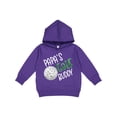 thumbnail image 1 of Inktastic Papa's Golf Buddy with Golf Ball Toddler Hoodie, 1 of 4