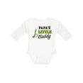 thumbnail image 1 of Inktastic Papa's Little Caddy with Golf Club and Ball Boys or Girls Long Sleeve Baby Bodysuit, 1 of 5