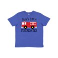 thumbnail image 1 of Inktastic Papa's Little Firefighter Youth T-Shirt, 1 of 5