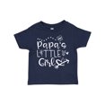 thumbnail image 1 of Inktastic Papa's Little Girl with Hearts Flower and Butterfly Girls Toddler T-Shirt, 1 of 5