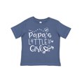 thumbnail image 1 of Inktastic Papa's Little Girl with Hearts Flower and Butterfly Girls Toddler T-Shirt, 1 of 5
