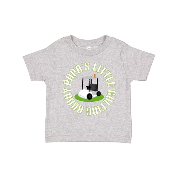Inktastic Papa's Little Golfing Buddy Boys Toddler T-Shirt