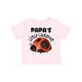 thumbnail image 1 of Inktastic Papa's Little Ladybug Boys or Girls Toddler T-Shirt, 1 of 5