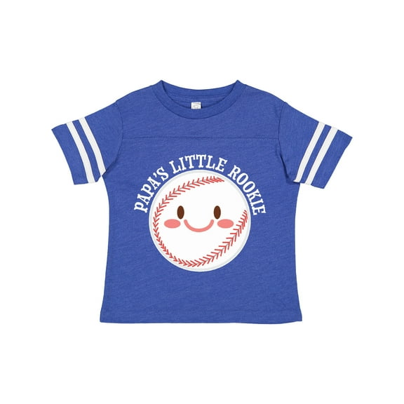 Inktastic Papa's Little Rookie- Baseball Boys or Girls Toddler T-Shirt