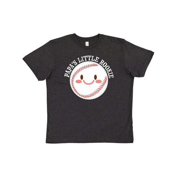 Inktastic Papa's Little Rookie- baseball Youth T-Shirt
