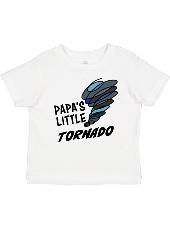 Papa's Little Tornado Boys or Girls Baby T-Shirt