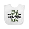 thumbnail image 1 of Inktastic Papas Future Hunting Buddy Boys or Girls Baby Bib, 1 of 4