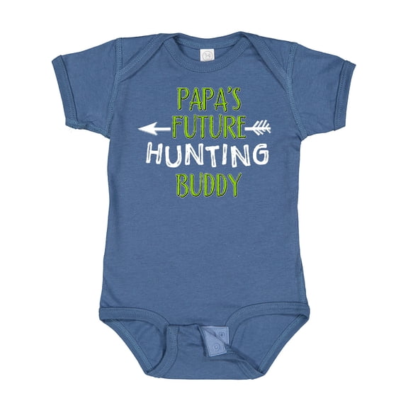 Inktastic Papas Future Hunting Buddy Boys or Girls Baby Bodysuit