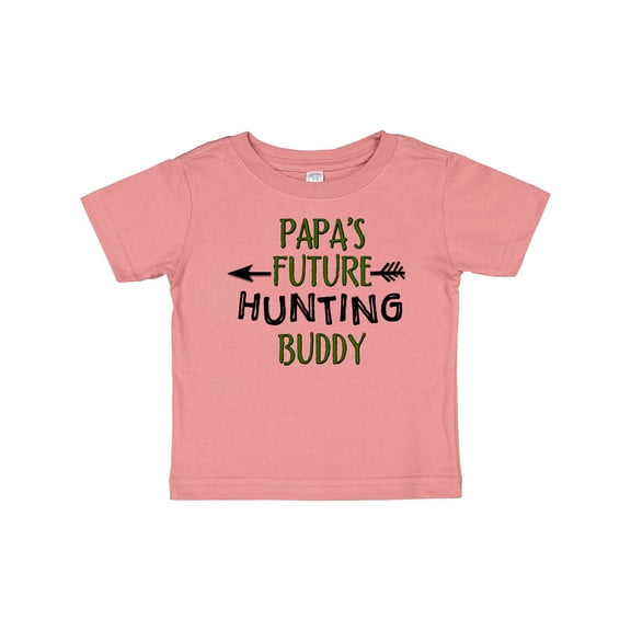 Inktastic Papas Future Hunting Buddy Boys or Girls Baby T-Shirt