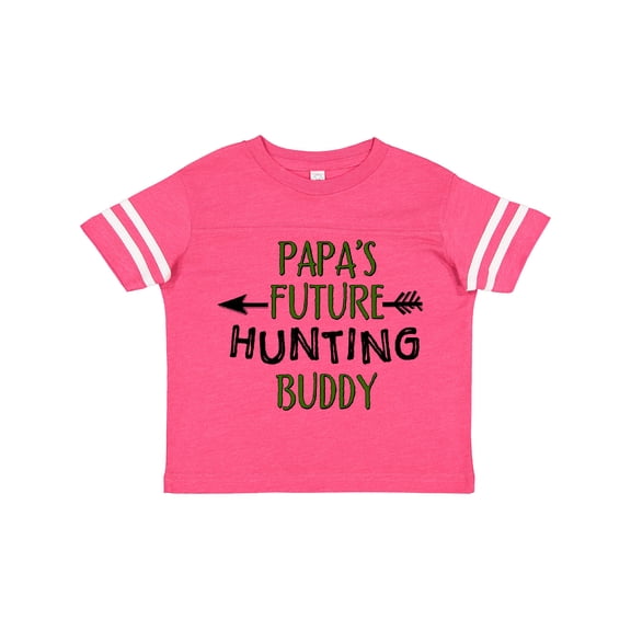 Inktastic Papas Future Hunting Buddy Boys or Girls Toddler T-Shirt