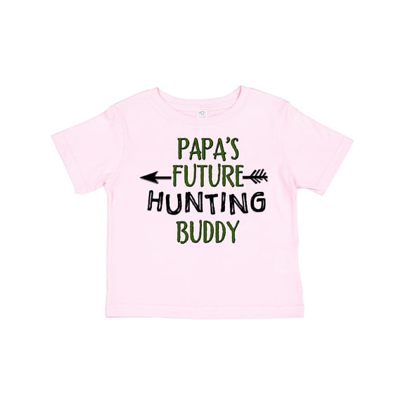 Inktastic Papas Future Hunting Buddy Boys or Girls Toddler T-Shirt
