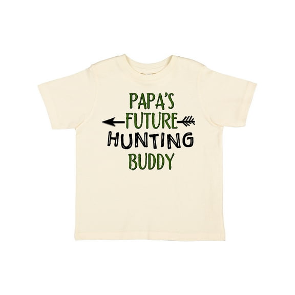 Inktastic Papas Future Hunting Buddy Boys or Girls Toddler T-Shirt