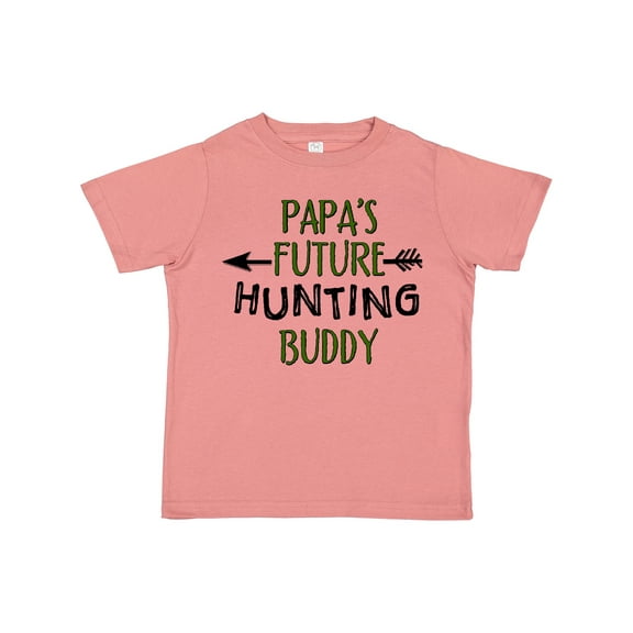 Inktastic Papas Future Hunting Buddy Boys or Girls Toddler T-Shirt