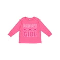 thumbnail image 1 of Inktastic Papas Girl Granddaughter Girls Long Sleeve Toddler T-Shirt, 1 of 5