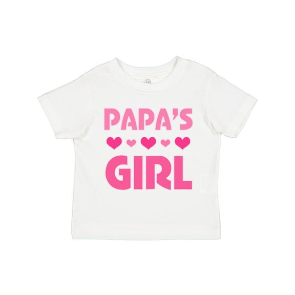 Inktastic Papas Girl Granddaughter Girls Toddler T-Shirt