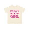thumbnail image 1 of Inktastic Papas Girl Granddaughter Girls Toddler T-Shirt, 1 of 5