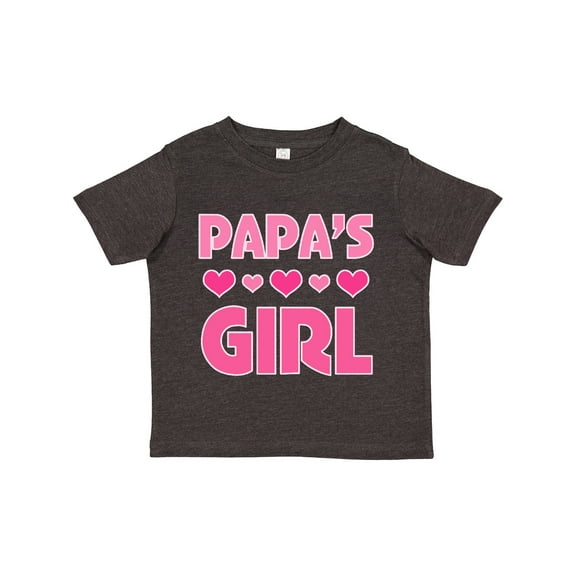 Inktastic Papas Girl Granddaughter Girls Toddler T-Shirt