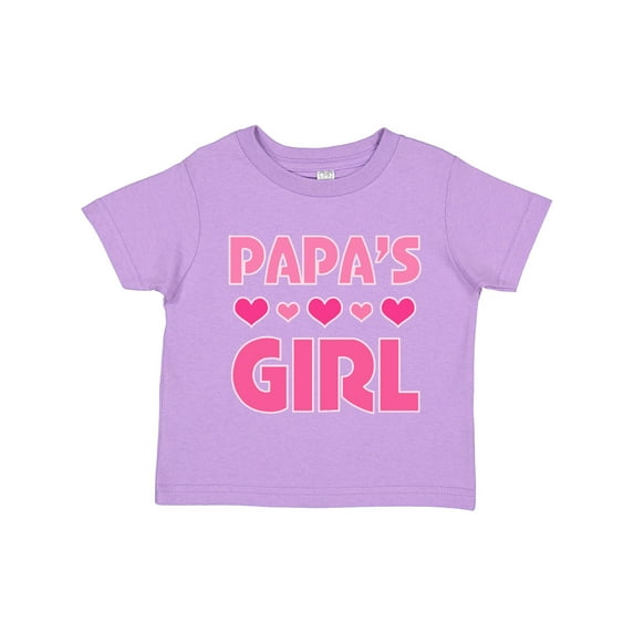 Inktastic Papas Girl Granddaughter Girls Toddler T-Shirt