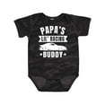thumbnail image 1 of Inktastic Papas Lil Racing Buddy Boys or Girls Baby Bodysuit, 1 of 5