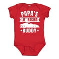 thumbnail image 1 of Inktastic Papas Lil Racing Buddy Boys or Girls Baby Bodysuit, 1 of 5