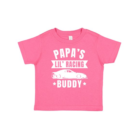 Inktastic Papas Lil Racing Buddy Boys or Girls Baby T-Shirt