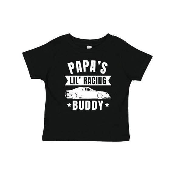 Inktastic Papas Lil Racing Buddy Boys or Girls Baby T-Shirt