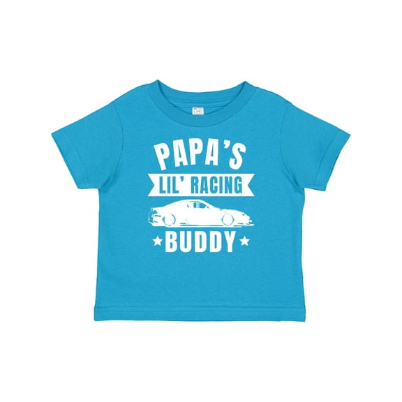 Inktastic Papas Lil Racing Buddy Boys or Girls Baby T-Shirt
