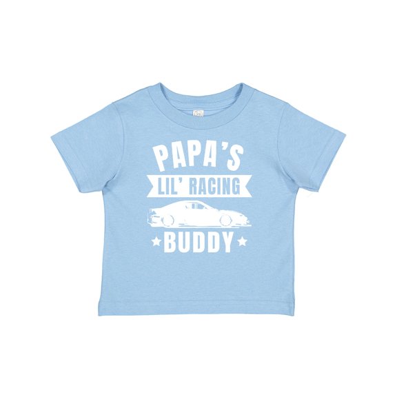 Inktastic Papas Lil Racing Buddy Boys or Girls Baby T-Shirt