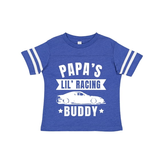 Inktastic Papas Lil Racing Buddy Boys or Girls Toddler T-Shirt