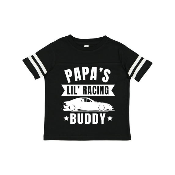 Inktastic Papas Lil Racing Buddy Boys or Girls Toddler T-Shirt