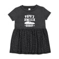 thumbnail image 1 of Inktastic Papas Lil Racing Buddy Girls Baby Dress, 1 of 5